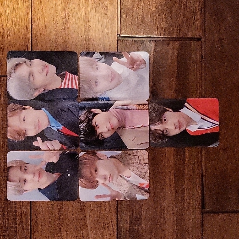 7 bts photocards
